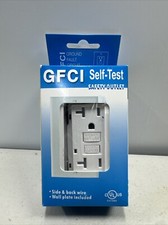 15A Amp GFCI GFI Tamper Resistant Safety Outlet Receptacle w/ LED - UL Listed TR