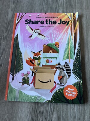 2024 Amazon Kids Gift Book Share The Joy Catalog Christmas Holiday Wish List