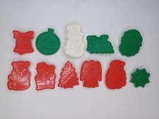 Christmas Holiday Cookie Cutter Lot Of 11 Cutters For Cookies