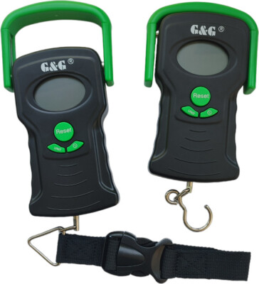 G&G OCS9, 44kg Hängewaagen mit Band oder Haken, Kofferwaage Gepäckwaage