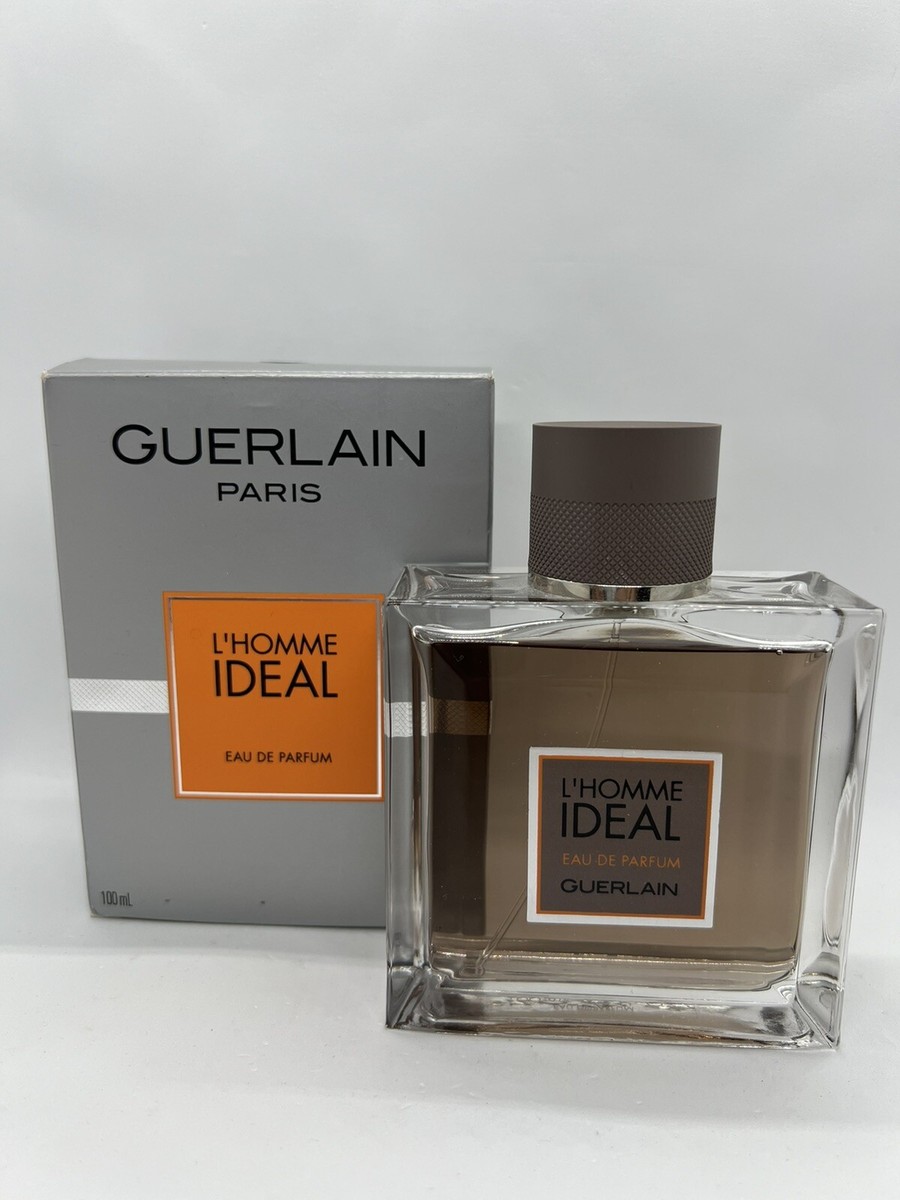 Guerlain L'Homme Ideal Edp 3.3 oz./ 100ml Brown Cap See Pics | eBay
