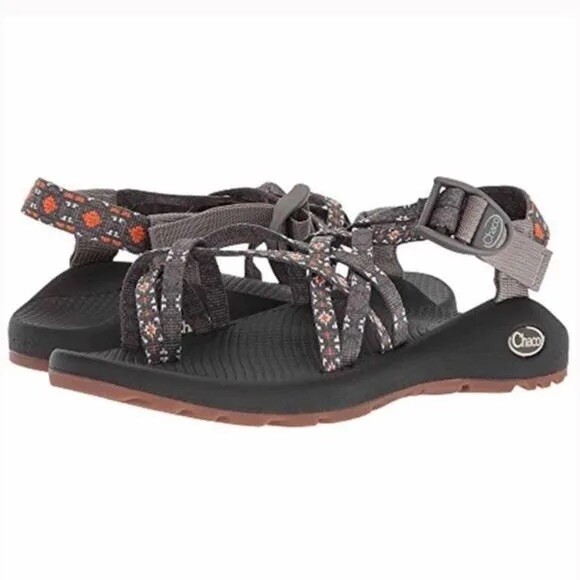Chaco ZX/2 Cloud Sport Sandals in Creed Golden Grey Orange