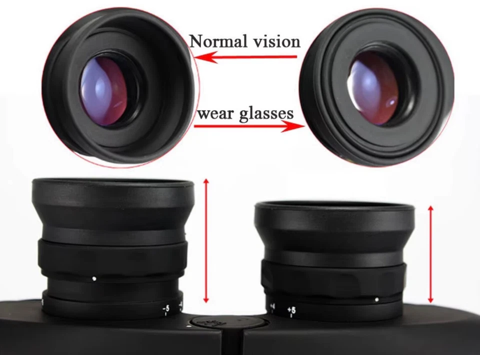 BOSHILE Binoculars 10x50 Muted Camouflage Range Direction Finding Weatherproof - Image 2 of 4