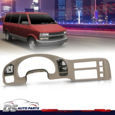 Fit For 1995-2005 Chevrolet Astro Gmc Safari  Dash Cluster Trim Bezel  Panel