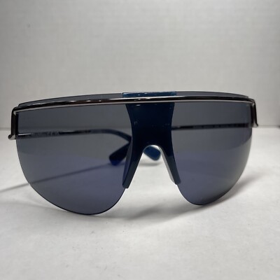 Max Mara Sunglasses MM0050 SOPHIE 90X Silver Blue Woman 70 