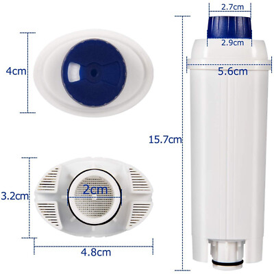 Wasserfilter Für DeLonghi Kaffeemaschinen – Passt Zu DLSC002, SER 3017, Magnifica, ECAM, ESAM & Mehr