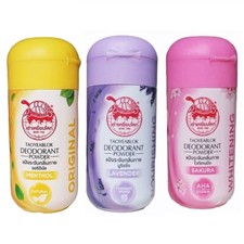 Set Taoyeablok Deodorant Powder Jt Natural Thai Herbal Alum Antiperspirant Odor