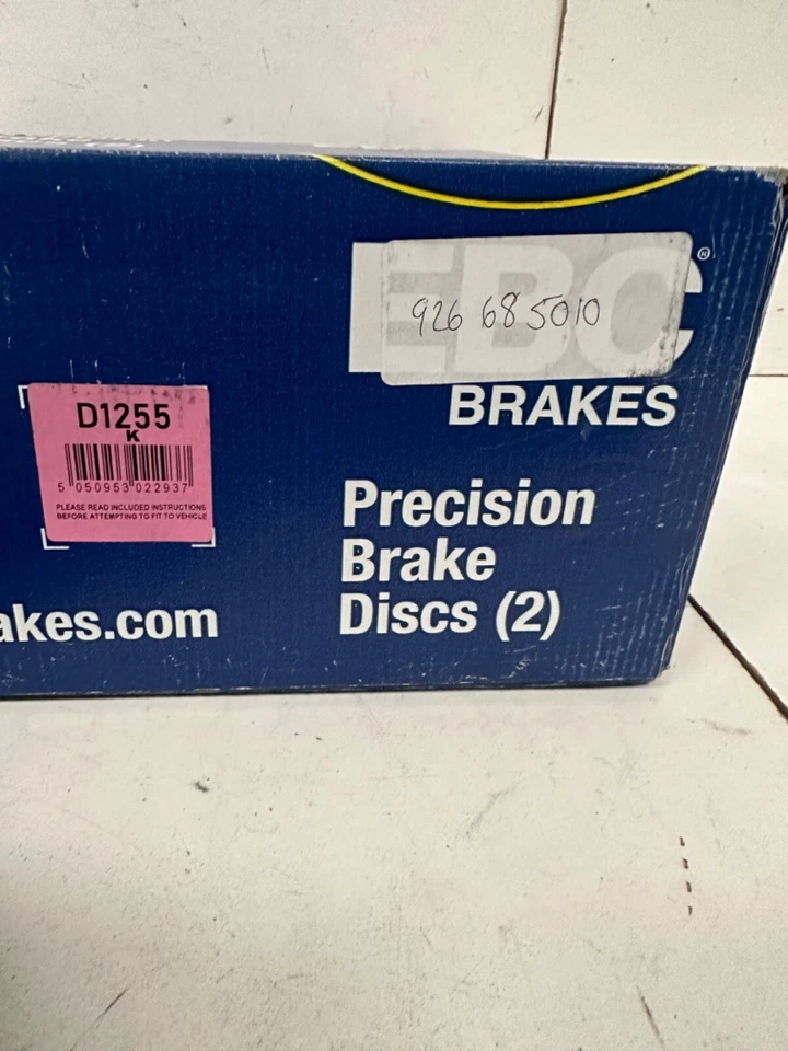 EBC Rear Brake Discs x2 275mm FITS MAZDA MX5 MK2 1.8 SPORT  01-05 EUNOS D1255 - Image 3 of 4
