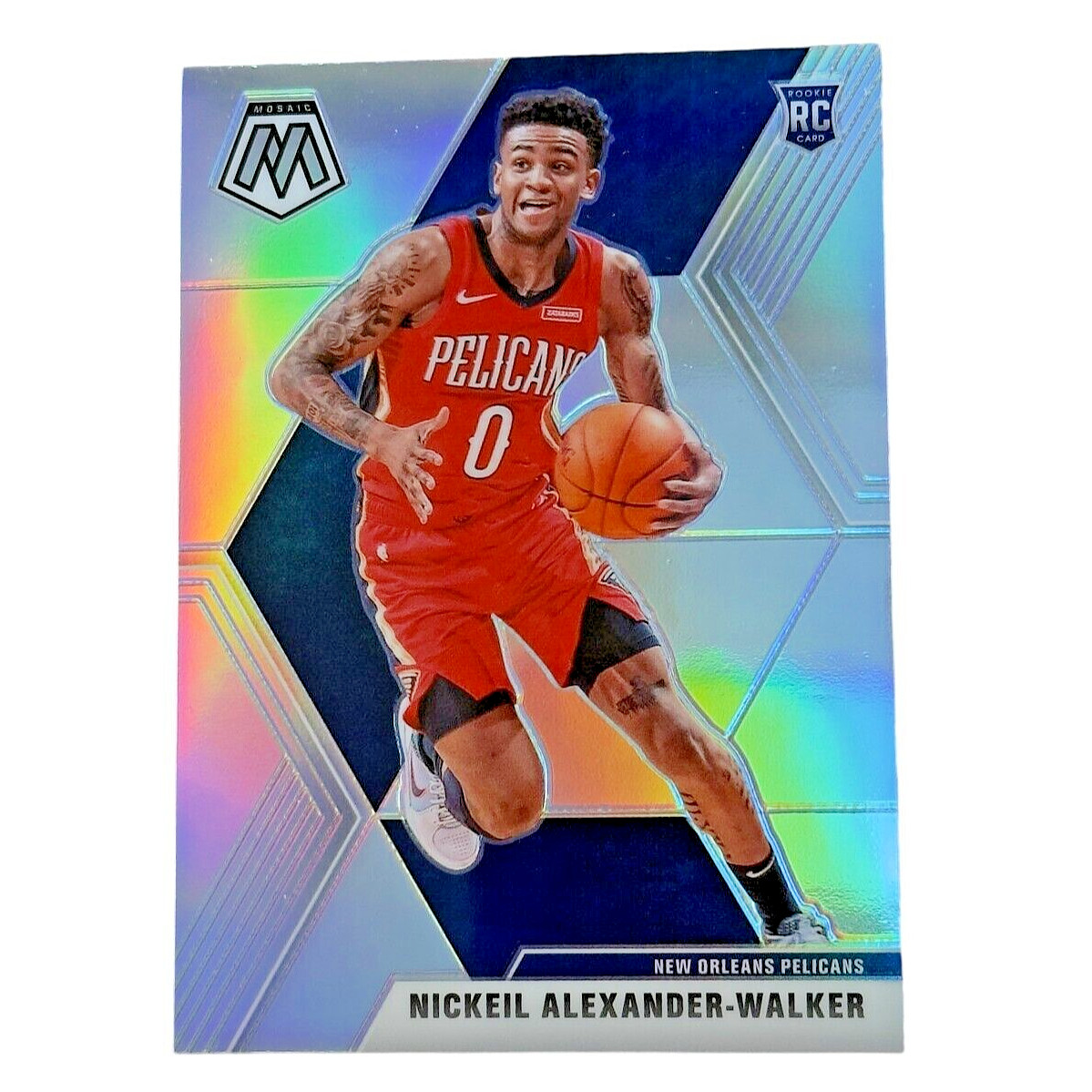 2019-20 Panini Mosaic NICKEIL ALEXANDER-WALKER #205 Rookie Silver Prizm
