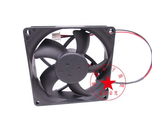 Delta AUB0812HD 12V 8020 0.18A 8CM 2-wire cooling fan - Picture 4 of 4