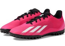 Adidas Kids X Speedportal 4 Astro Turf Football Boots Pink Cleats US Size 2.5