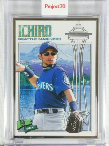 2021 Topps Project 70 ARTIST PROOF #129 Ichiro Suzuki by Ben Baller AP 21/51