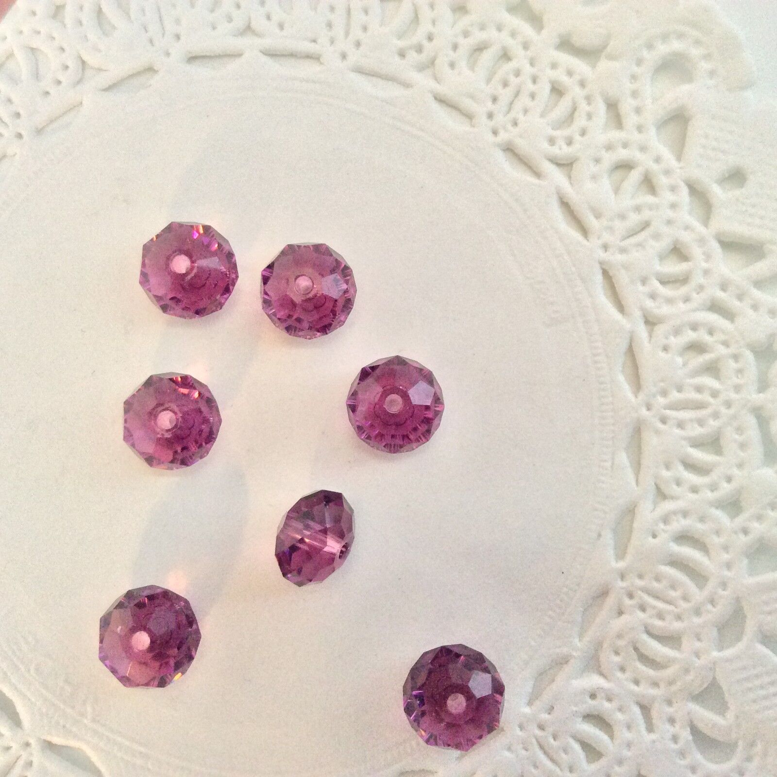 Genuine Swarovski® Crystal #5040 Briolette Beads 8mm - Choose Color - 2 PC. PK. - Picture 3 of 28
