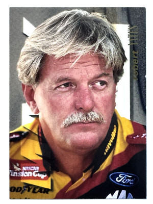 HOF'er ROBERT YATES Team Owner DALE JARRETT & ERNIE IRVAN 1996 Maxx Card #52