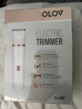 NEW! OLOV Electric Body Hair Trimmer Bikini Trimmer Women Dock Or USB Charge