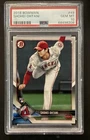 2018 Bowman Shohei Ohtani #49 (RC) PSA 10