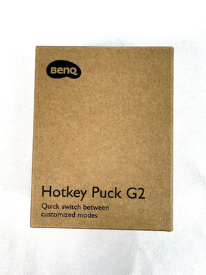 NEW BenQ Hotkey Puck G2 Black 399GCHTABA11BQ 2417001883 Open Box