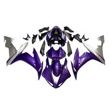 Plastics Fairings Kit For Yamaha YZF1000 R1 2004 05 2006 Bodywork Purple Silver