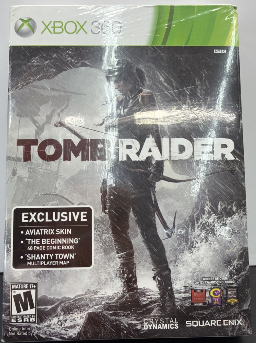 Tomb Raider Final Hours Ed. Xbox 360 W/ Comic Book The Beginning