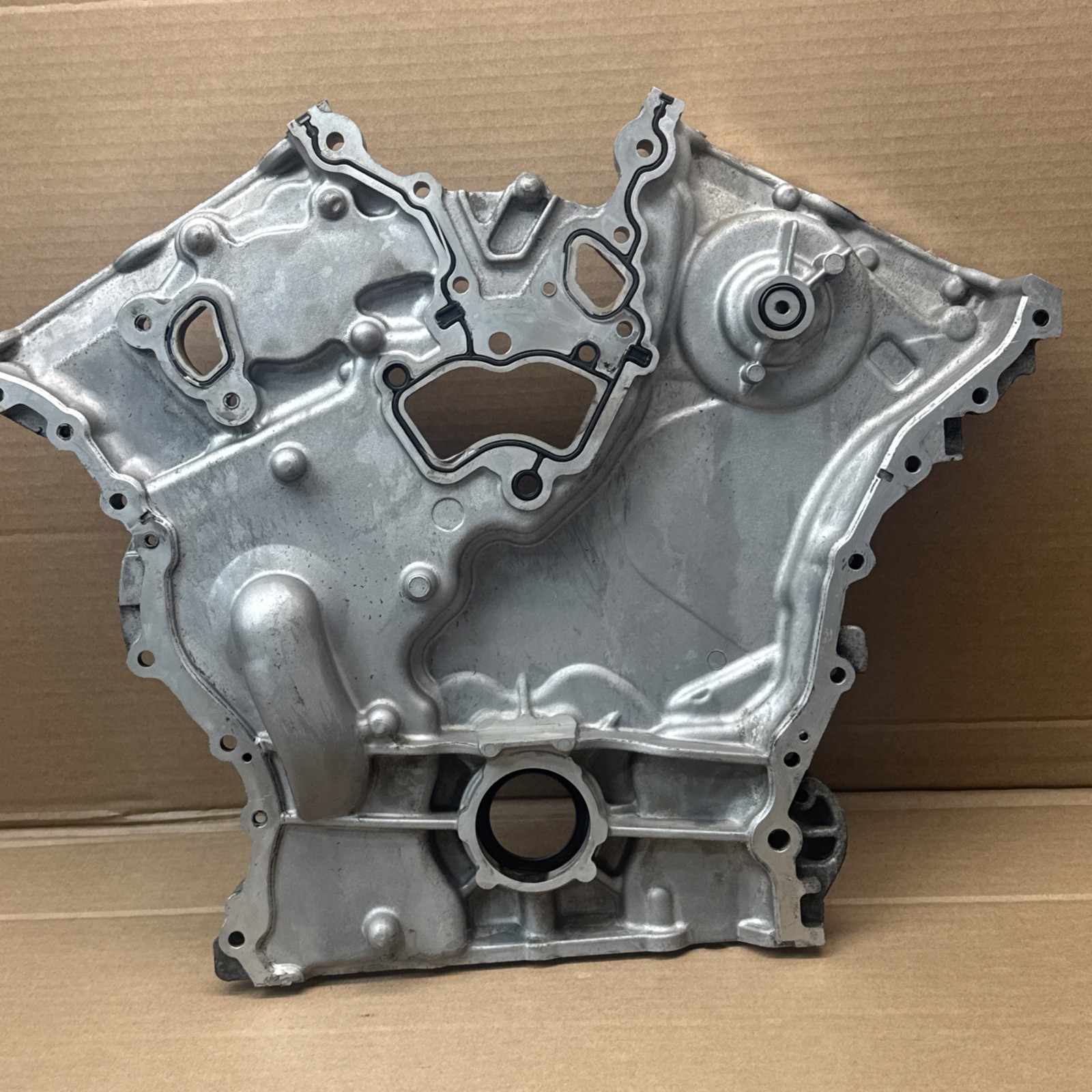 14-2024 MASERATI GHIBLI S 3.0L V6 ENGINE MOTOR TIMING CHAIN COVER PLATE OEM #A12