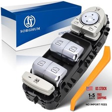 Power Window Switch Driver Side - Master Window Switch Compatible with 2017