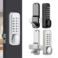 Mechanical Entry Door Lock with Keypad Digital Knob for Front Gate Outdoor