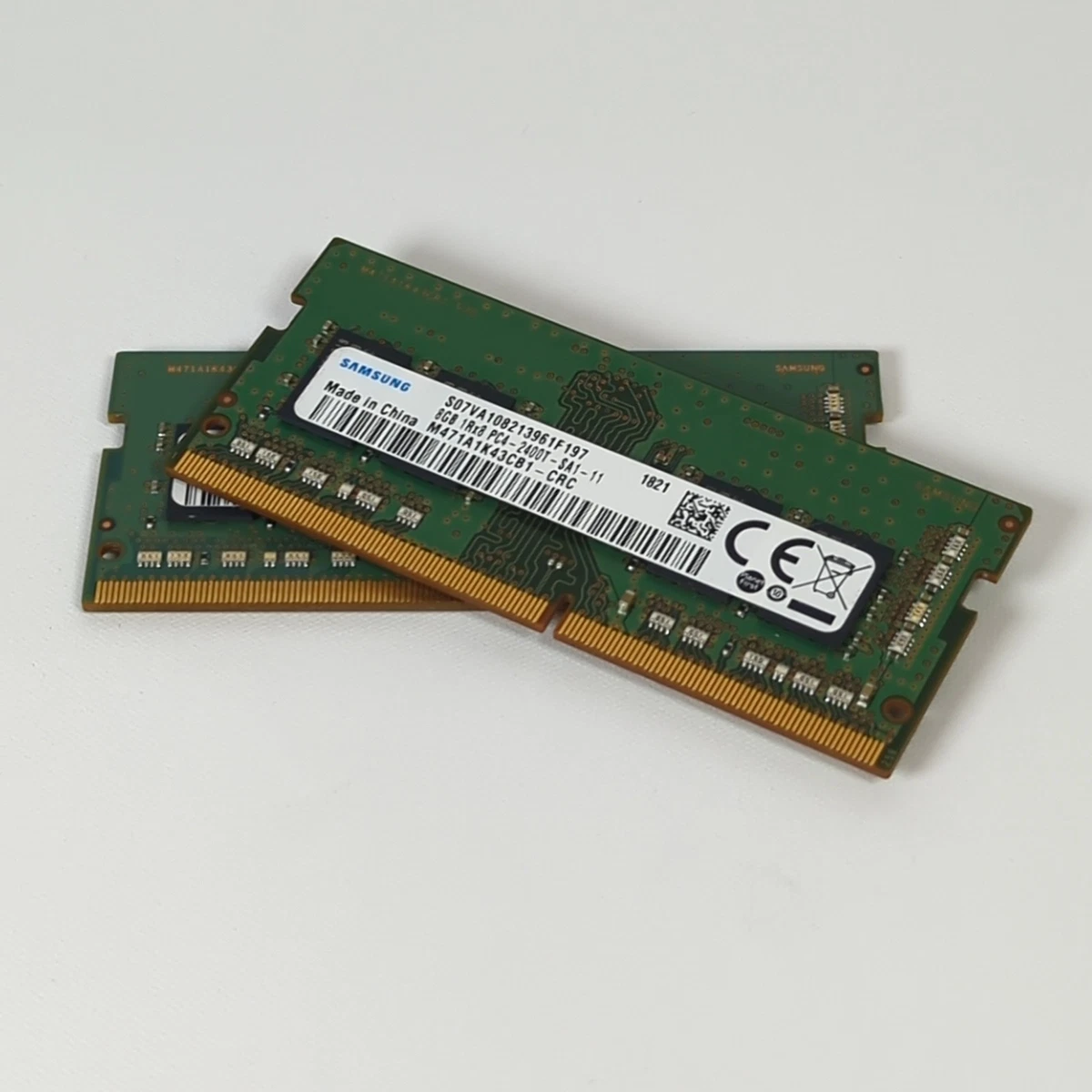 Samsung DDR4 SDRAM 8 GB Capacity per Module RAM 2 Modules for sale