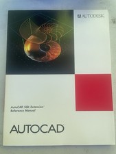 Vintage 1992 Autodesk AutoCAD Release 12 SQL Extension Reference Manual
