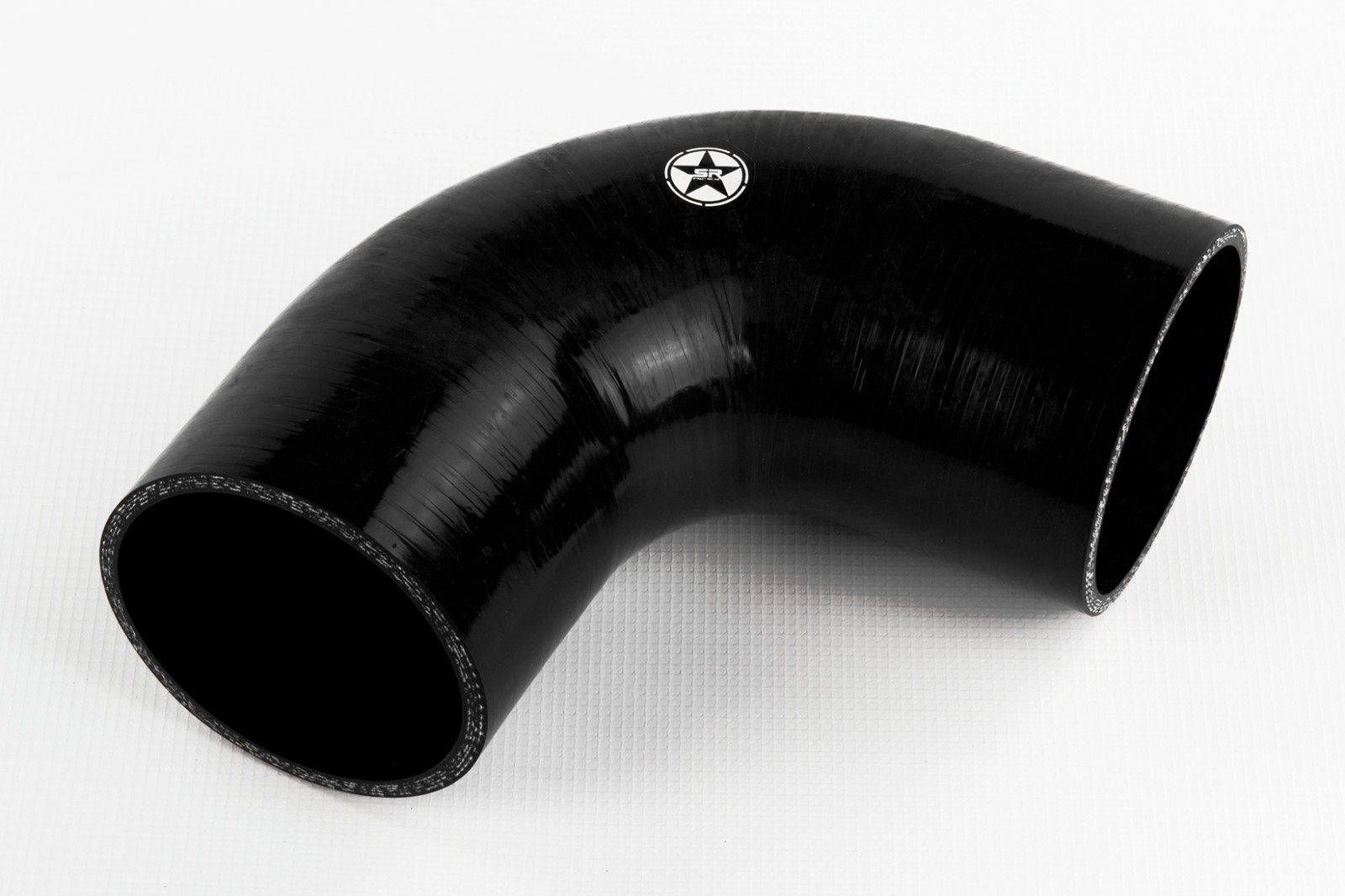Silicone 90 Degree Hose Elbow 102mm 4"" Pipe Coupler Bend Turbo Intercooler Deg