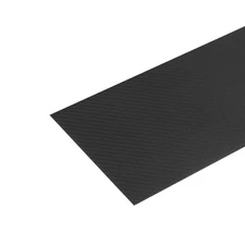 1 Pcs Carbon Fiber Sheet 250×100×0.5mm Matte Surface Twill Weave Panel Sheet