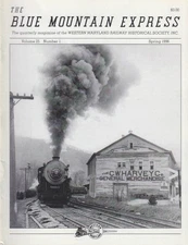 Western Maryland BLUE MOUNTAIN EXPRESS Spring 1966 Hagerstown to Elkins freight