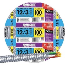 Southwire 100' 12/3 Mc Alum Cable