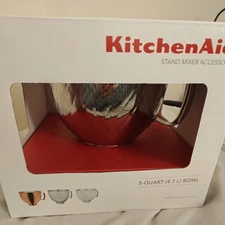 KitchenAid 5 Qt Bowl for 4.5 and 5Qt Tilt-Head Stand Mixers 