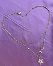 18k Gold Plated Stainless Steel Necklace With Star Pendant