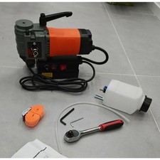 Magnetic Drill Press 1300W Low Profile Mag Drilling Light Weight Portable 10000N