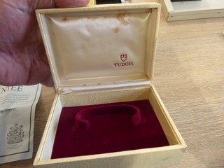 VINTAGE TUDOR WRISTWATCH BOX