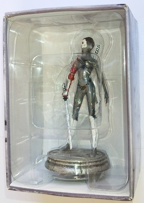 DC Batman Set Chess Eaglemoss Katana White Pawn No Mag