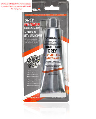 High Temperature RTV Silicone Gasket Maker, Sealed Oil Grey 