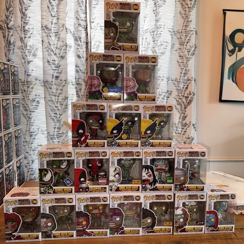 Funko Pop! Vinyl: Marvel - Zombie Lot