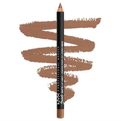 NYX Professional Makeup Suede Matte Lip Liner, Sandstorm Sealed