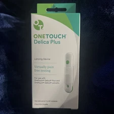 OneTouch Delica Plus Lancing Device with 10 Lancets Exp: 2029