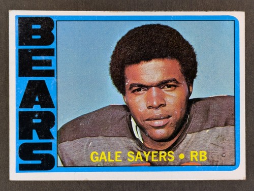 Gale Sayers #110 1972 Topps card