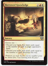 Borrowed Knowledge #178 Secrets of Strixhaven MTG Uncommon