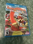 NO GAME INCLUDED Paper Mario Color Splash  (Nintendo Wii U, 2016) Case & Manual