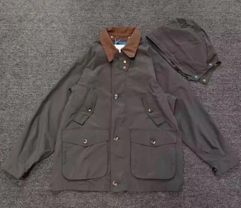 Мужчины открытый новый Nanamica с капюшоном свободного повседневный ретро куртка - Изображение 3 из 4