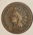 1879 Indian Head Cent Penny 1C - Grade - VG/F - #14565