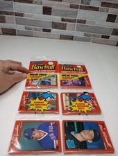 Lot Of 2 Donruss 1990 Baseball Puzzle And Cards Rack Pack New Sealed