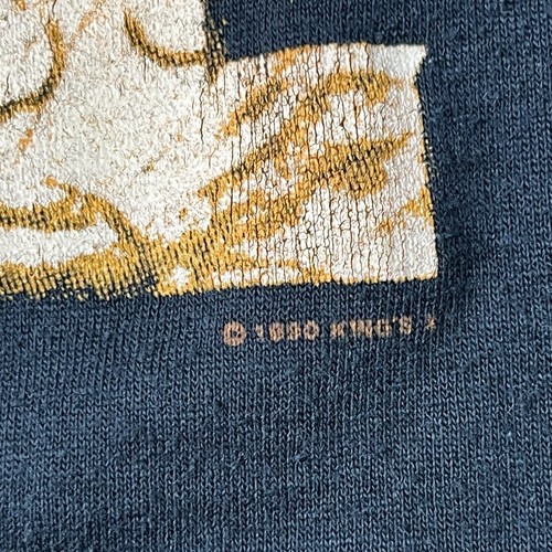 Vtg 1990 Kings X Faith Hope Love T-shirt 80s Band Tour Tee Single Stitch Mens L, $89.94 - Photo 5