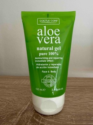Cactus Care - Aloe Vera Natural Gel pure 100% 100ml Standtube