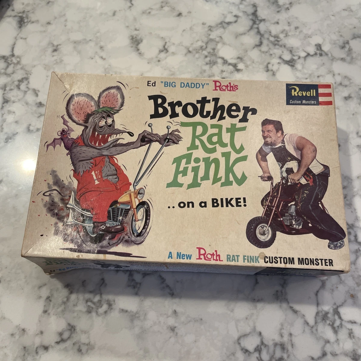 Revell製 Brother Rat Fink on a Bike Vintage Revell Ed 